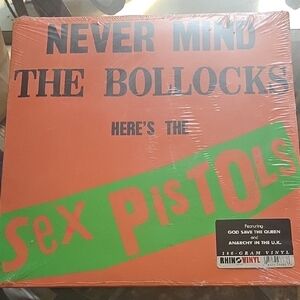 Orange and Green Vinyl Art by